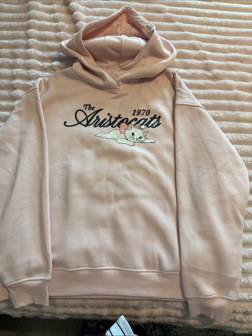 Primark Pale Pink 'The Aristocats' Graphic Hoodie